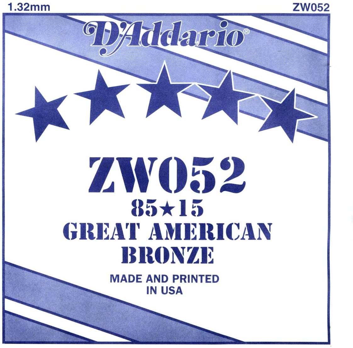 Струна для акустической гитары D’Addario ZW052