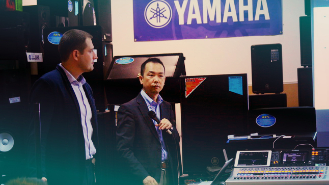 Фотоотчет: как прошел семинар Yamaha по микшерным пультам и акустическим системам