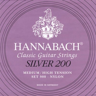 Струны для классической гитары Hannabach 900MHT Silver 200