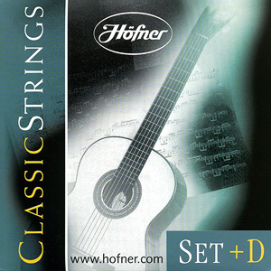 Струны для классической гитары  Hofner HCS-SET+D