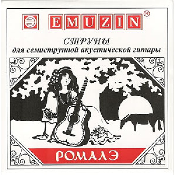 Струны для 7-стр. гитары Emuzin Ромалэ 7POM