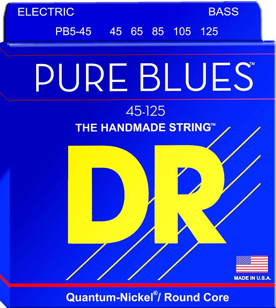 Струны для бас-гитары DR PB5-45