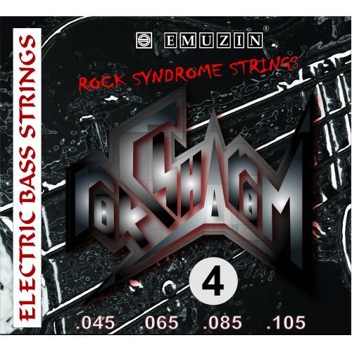 Струны для бас-гитары Рок-Синдром Emuzin RSB45-105