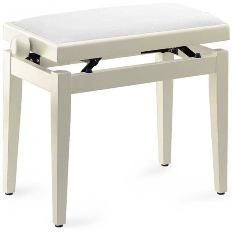 Банкетка для фортепиано White matt / white seat GEWApure F900.556