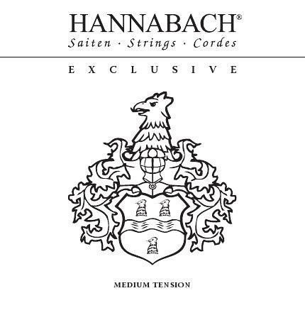 Струны для классической гитары Hannabach EXCLMT