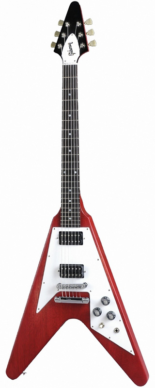 Электрогитара Gibson FLYING V 1968 2008 MODEL WORN CHERY  (A037241)