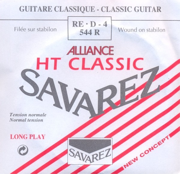 Струна для гитары D4 544R Savarez 655.914
