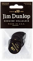 Набор медиаторов Dunlop 485P03MD Black Teardrop
