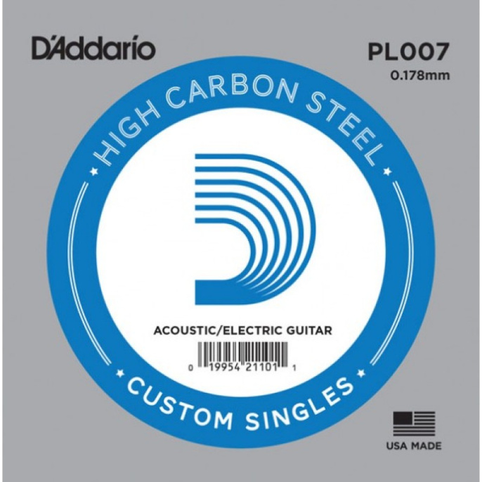 Струна для акустической гитары D’Addario PL007