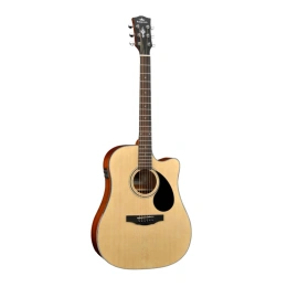 Трансакустическая гитара Kepma EDCE K10 Natural Matt