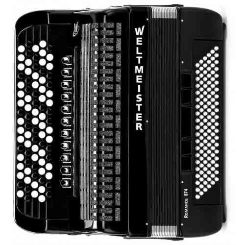Аккордеон кнопочный Weltmeister Romance 874 4/4 87/120/IV/11/5 BK-IS