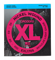 Струны для бас-гитары D’Addario EXL170S