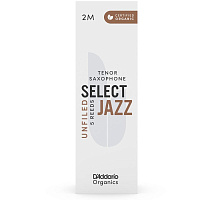 Трость для тенор-саксофона D'Addario ORRS05TSX2M Unfiled Organic Select Jazz 2M