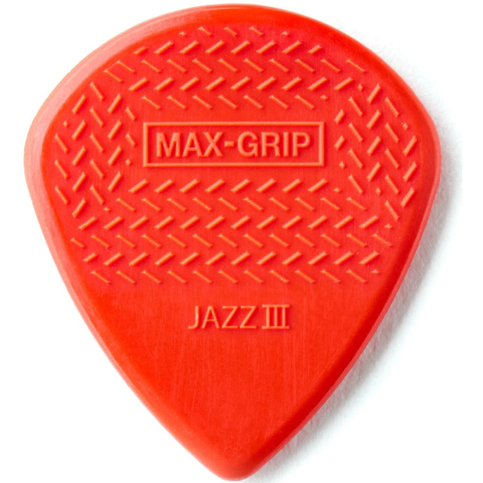 Набор медиаторов Dunlop 471R3N Max-Grip Nylon Jazz III