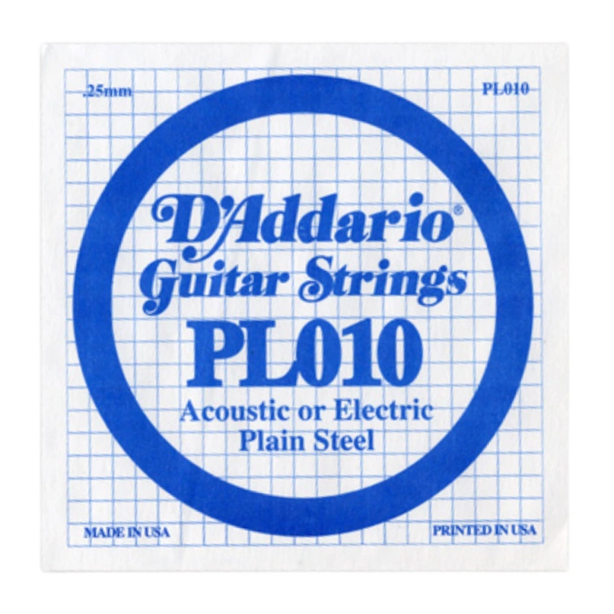 Струна для гитары D'Addario PL010