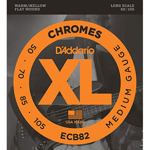 Струны для бас-гитары D’Addario ECB82