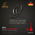 Струны для акустической бас-гитары Ortega ODW-4 43-80