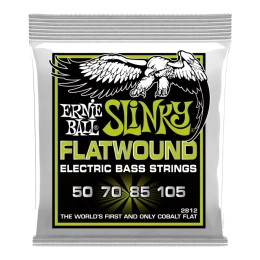 Струны для бас-гитары Ernie Ball 2812 Flatwound Bass 50-105