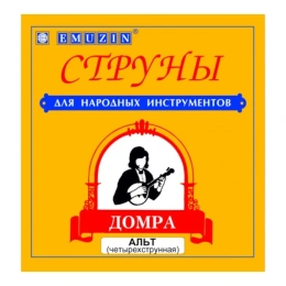 Струны для 4х струнной домры альт Эмузин 4ДА