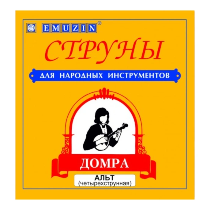 Струны для 4х струнной домры альт Эмузин 4ДА