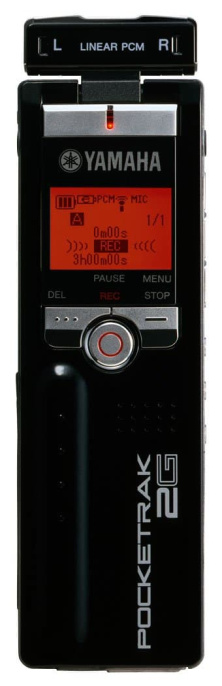 Портативный диктофон Yamaha Pocketrak 2G
