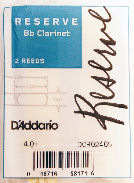 Трости для кларнета Bb Rico DCR02405