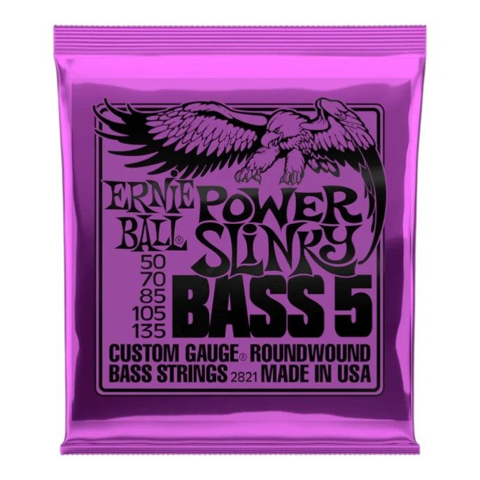 Струны для бас-гитары Ernie Ball 2821 50-135