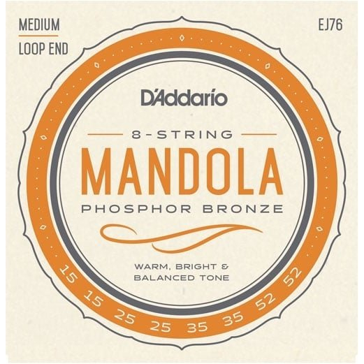 Струны для мандолы D’Addario EJ76