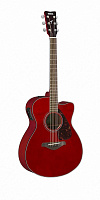 Электроакустическая гитара Yamaha FSX800C RUBY RED