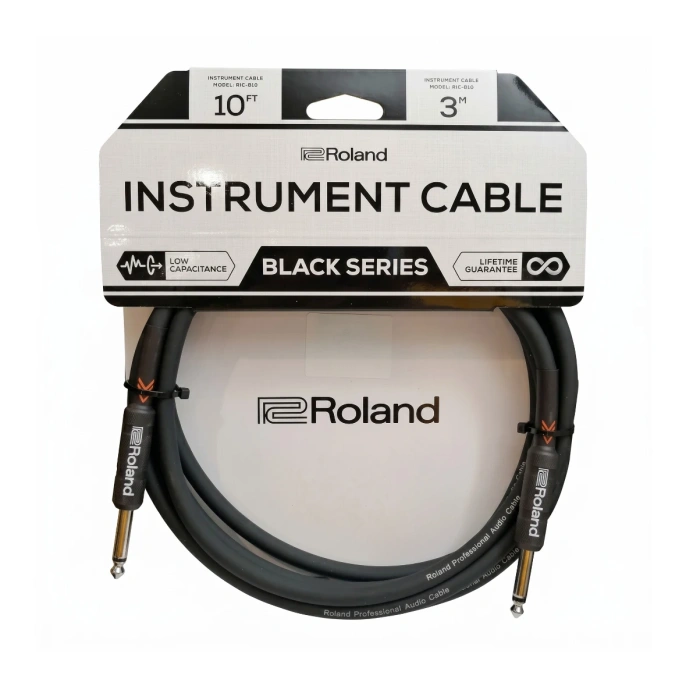 Кабель инструментальный Roland Black RIC-B10