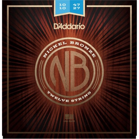 Струны для акустической гитары D'addario NB1047-12