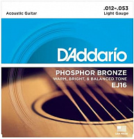 Струны для гитары  DAddario EJ16