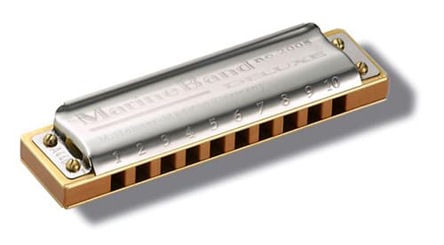 Губная гармошка  Hohner Marine Band Deluxe 2005/20 F (M200506X)