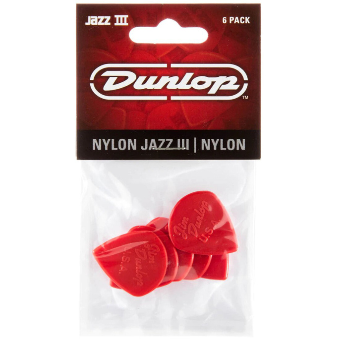 Набор медиаторов Dunlop 47P3N Nylon Jazz III