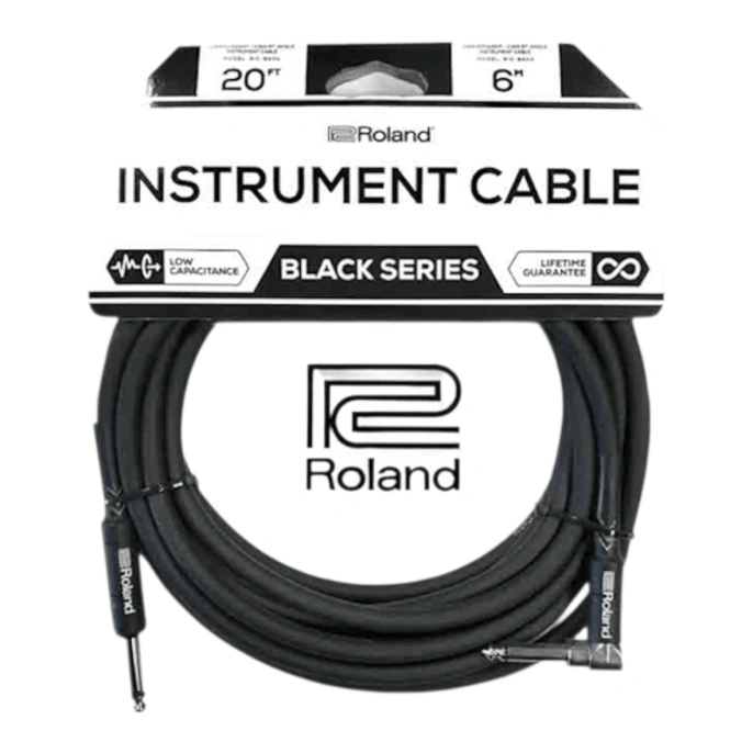 Кабель инструментальный Roland Black RIC-B20A