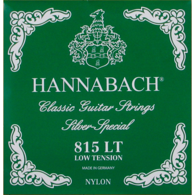 Струны для классической гитары Hannabach 815LT Green Silver Special