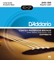 Струны для бас-гитары D’Addario EXPPBB170