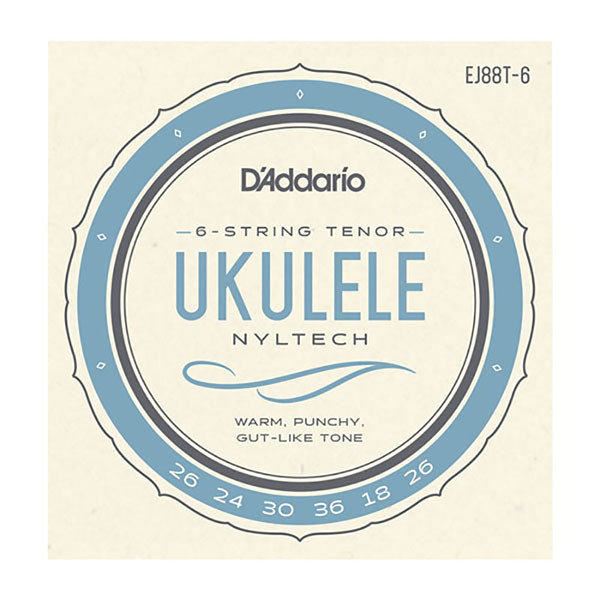 Струны для укулеле D’Addario EJ88T-6