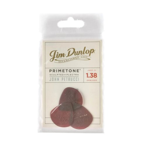 Набор медиаторов Dunlop 518PJPRD John Petrucci Primetone Jazz III