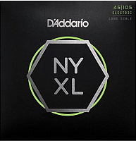 Струны для бас-гитары D’Addario NYXL45105