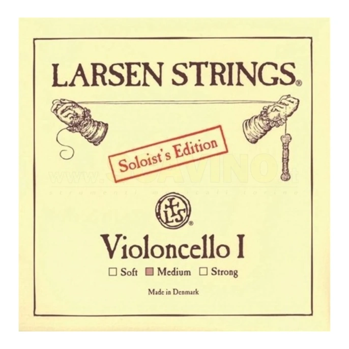 Струна для виолончели A, 4/4 Larsen Soloist's edition 639414