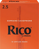 Трости для саксофона сопрано Rico RIA1025