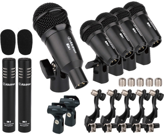 T8400 Комплект микрофонов для ударных, Alctron