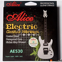 Струны для электрогитары Alice AE530SL 531