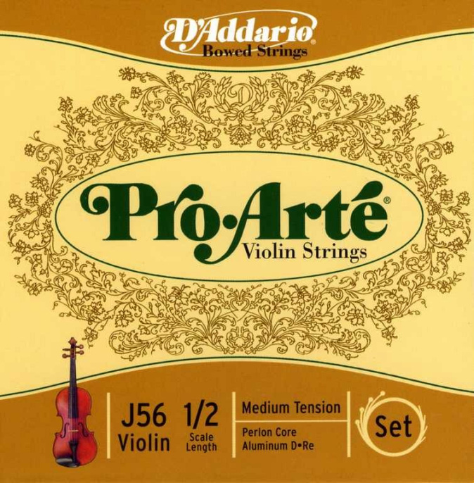 Струны для скрипки D’Addario J56-1/2M