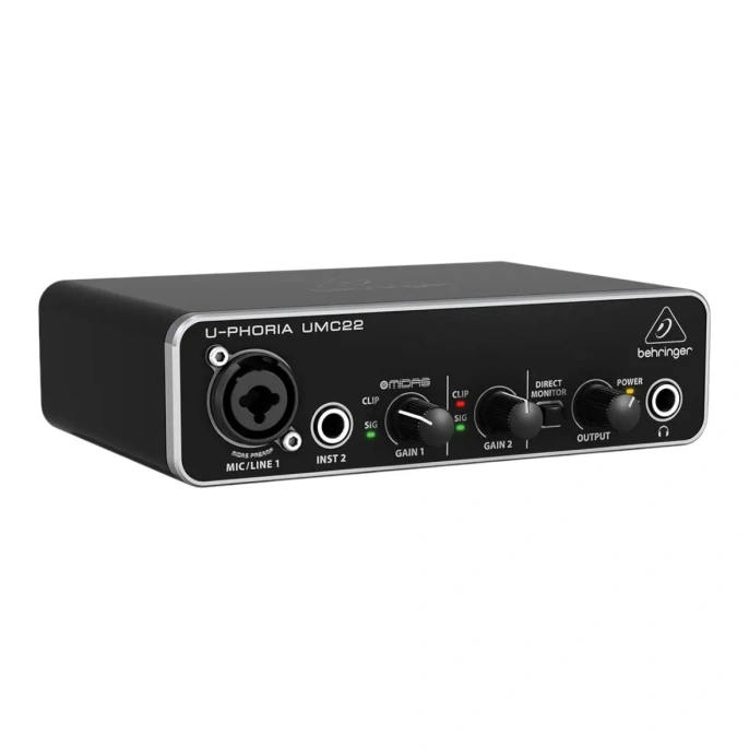 Аудиоинтерфейс Behringer UMC22