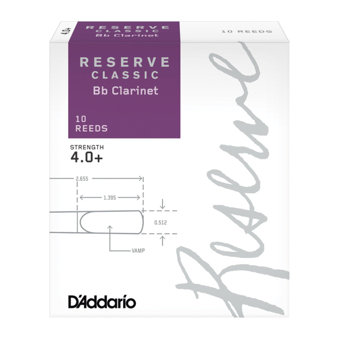 Трости для кларнета Bb Rico DCT10405