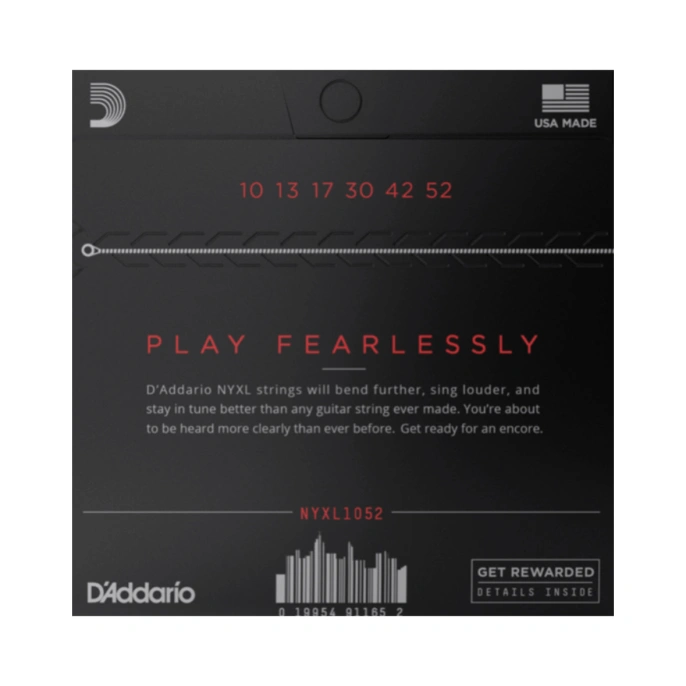 Струны для электрогитары D'Addario NYXL1052