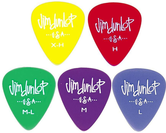 Банка медиаторов Dunlop 4860 Gels Display