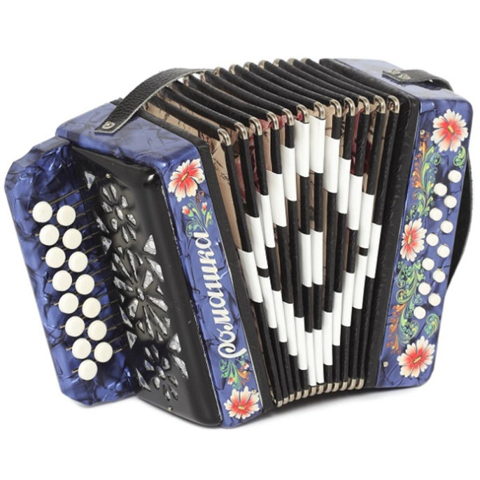 Гармонь ''Шуйская'' Ромашка S20 XL